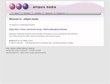 Tablet Screenshot of ellipsismedia.com